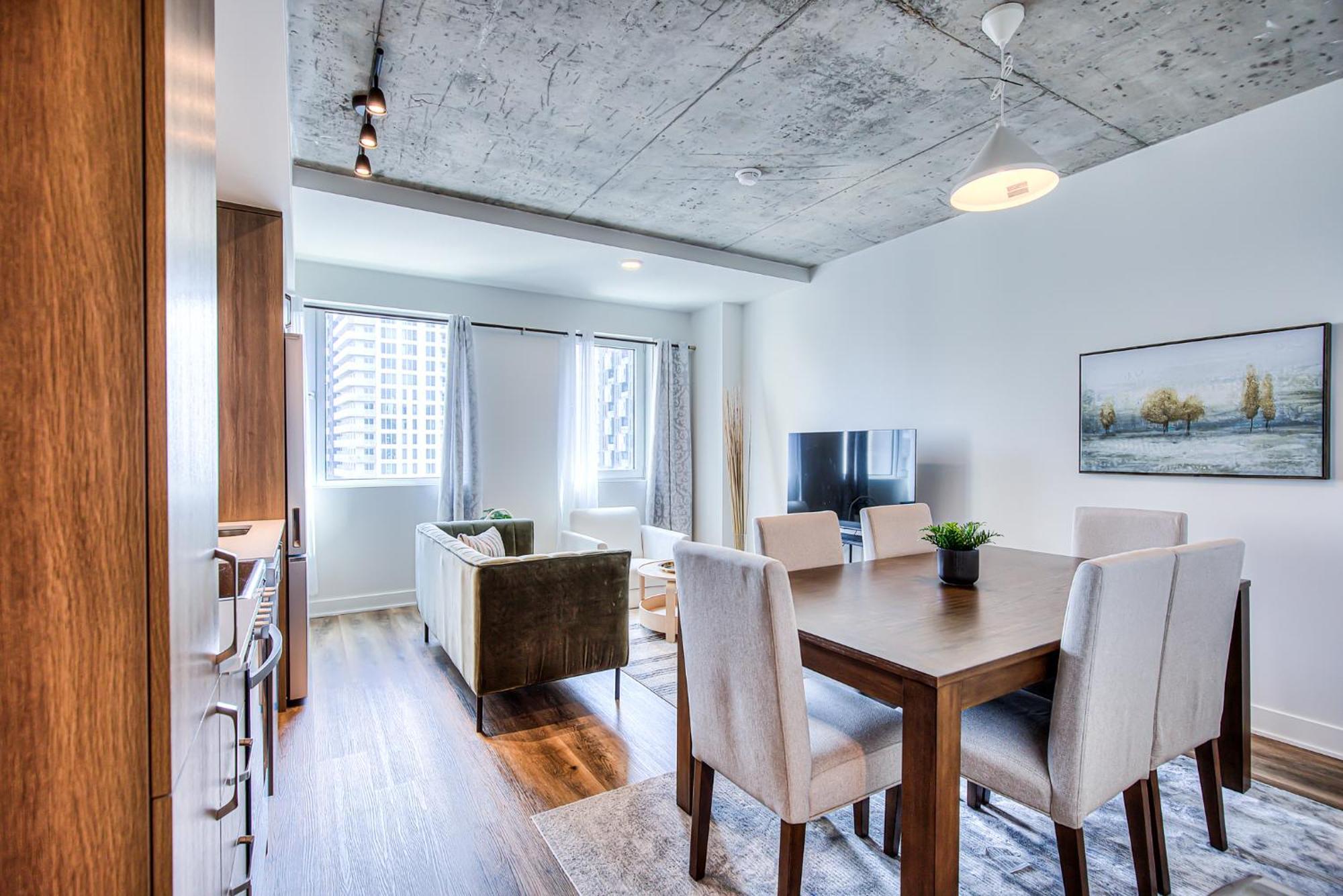2Br+Gym For Vip Corporate & Students Downtown Mtl Appartement Montréal Buitenkant foto